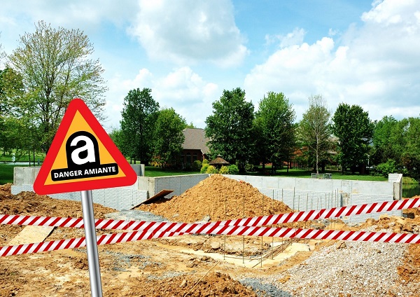 Construction individuelle et fondations sur terrain amiantifère